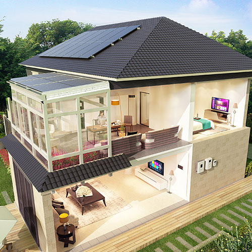 家庭储能连接方案